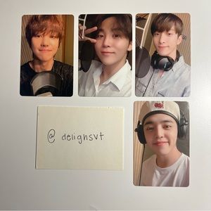 The8, Seungkwan, DK, & S.coups semicolon photocards
